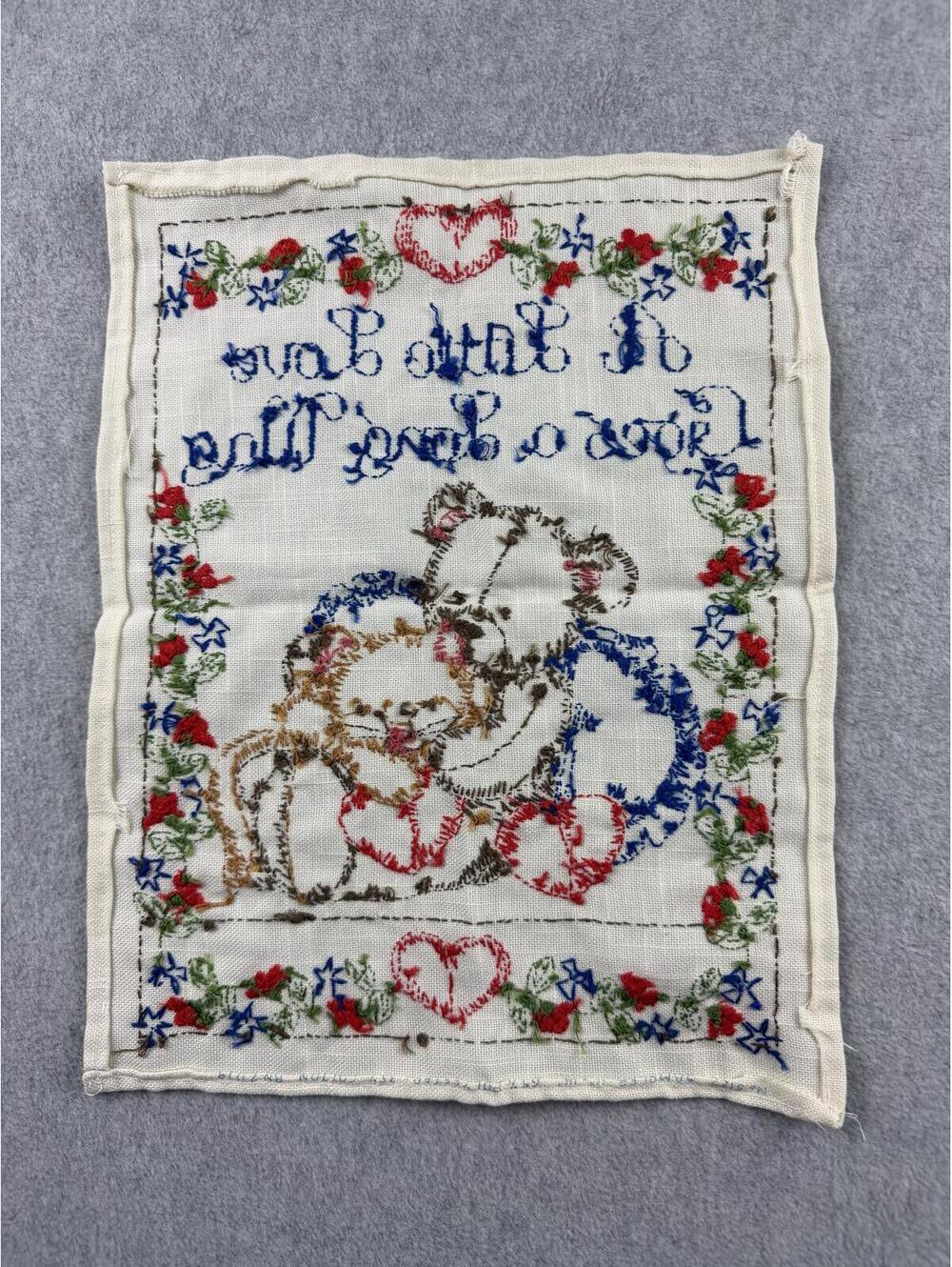 Embroidered A little love goes a long way - Picture 6 of 6